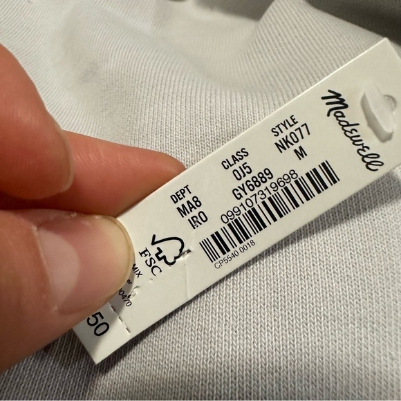 Madewell iron The McCarren Midweight Crewneck Sweatshirt - Picture 6 of 6